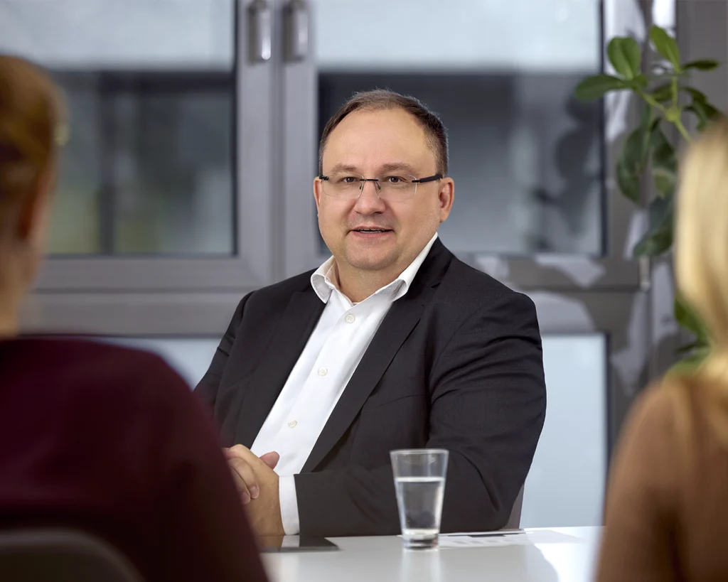 Porträt des Leiters Geschäftsfeldentwicklung Infrastruktur bei INTREAL, Markus Schmidt