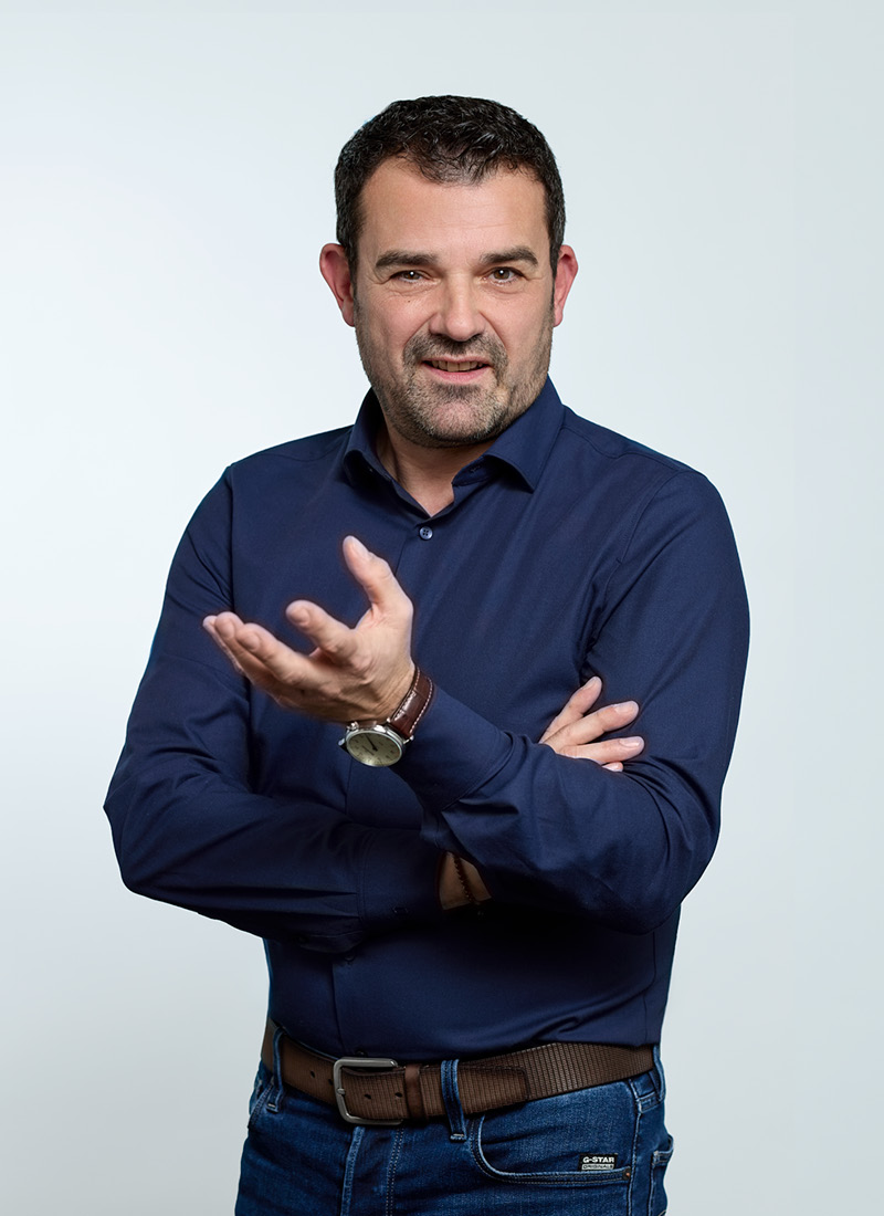 Portrait Klaus Daum Geschäftsführer INTREAL Solutions